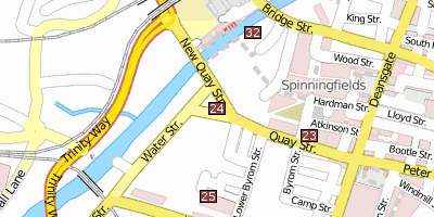 Granada TV Stadtplan